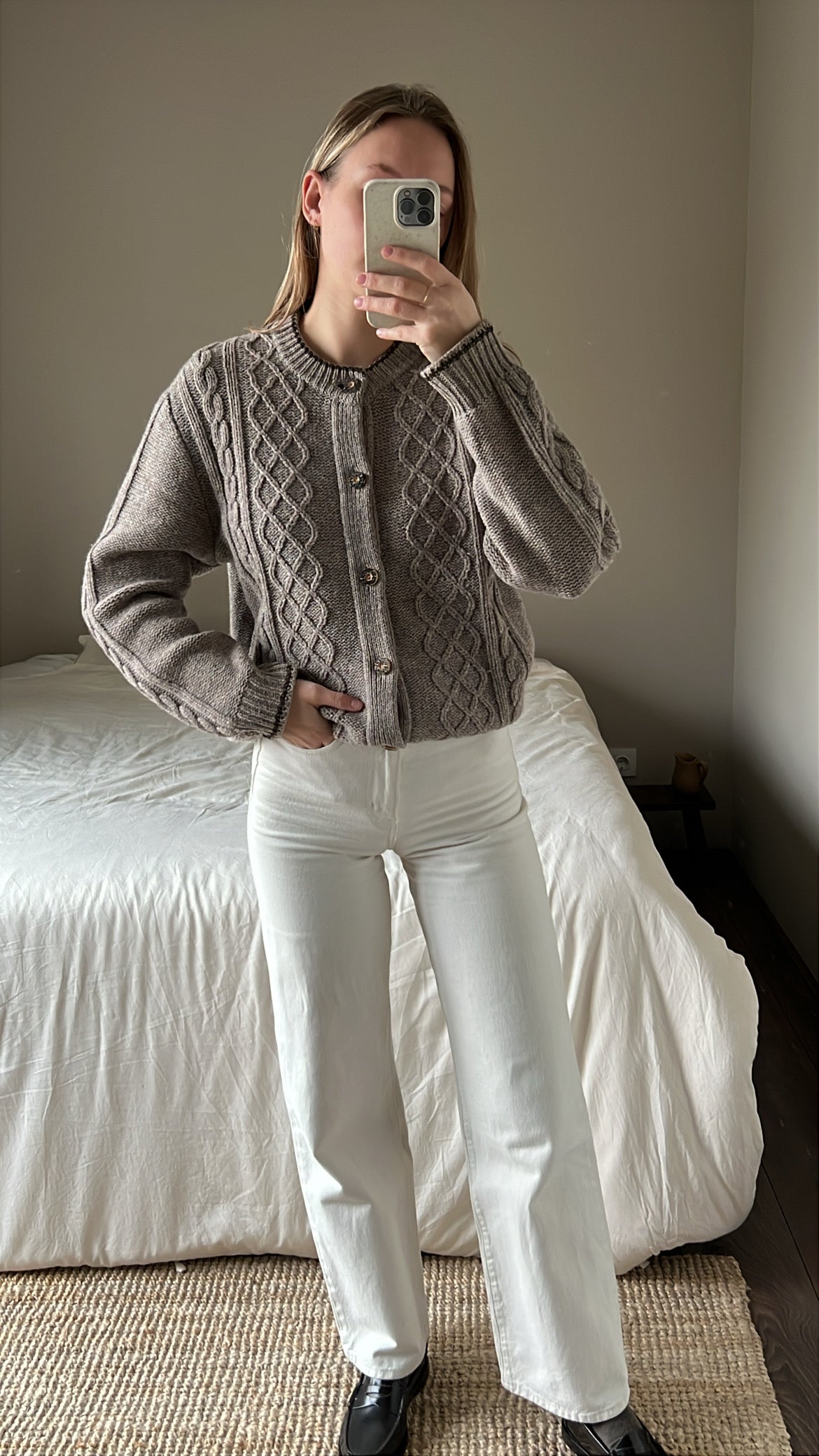 Woolen cardigan