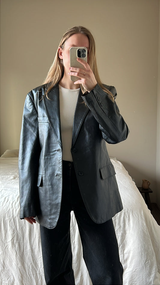 Leather jacket/blazer