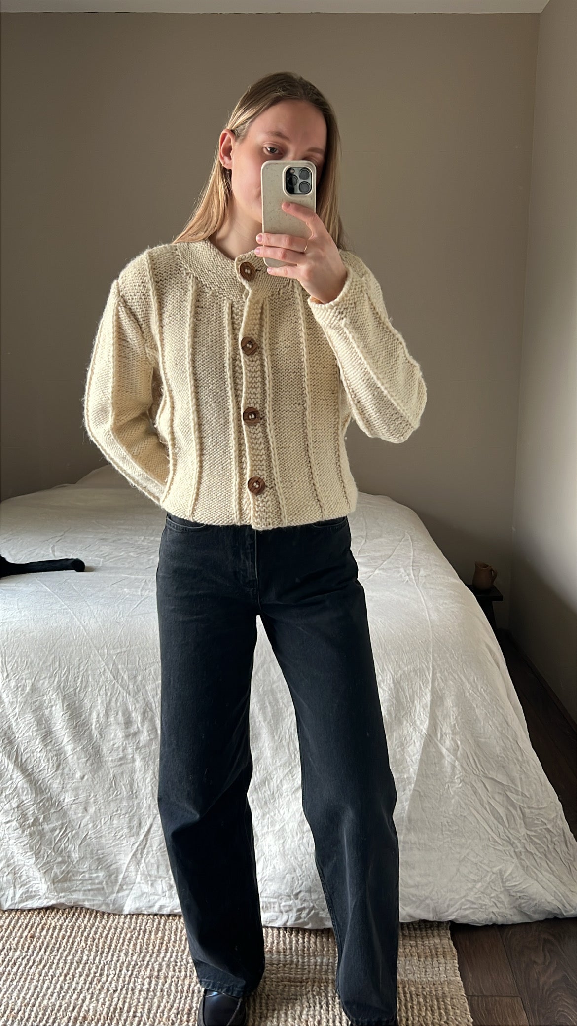 Woolen cardigan