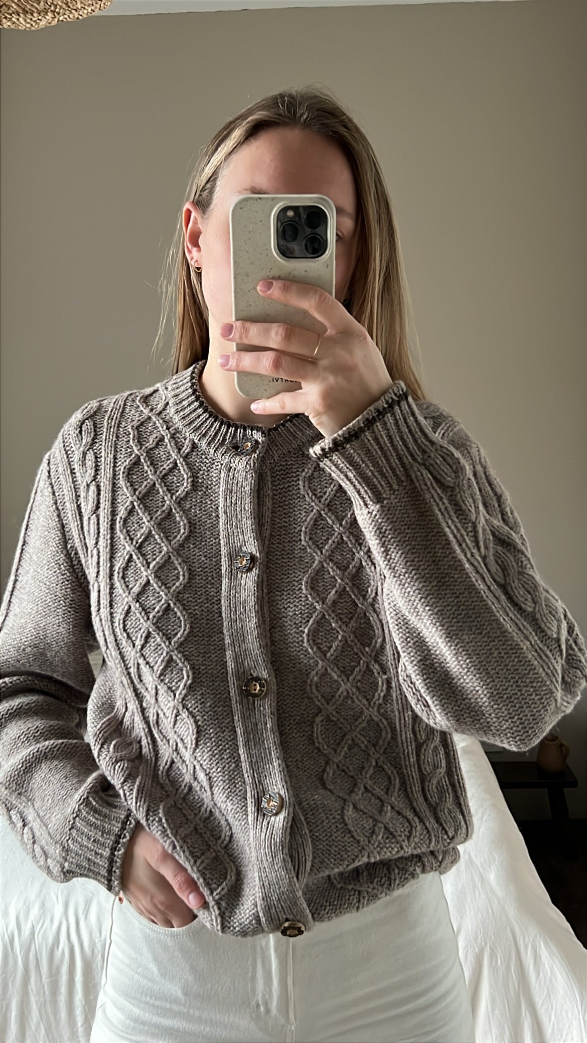 Woolen cardigan