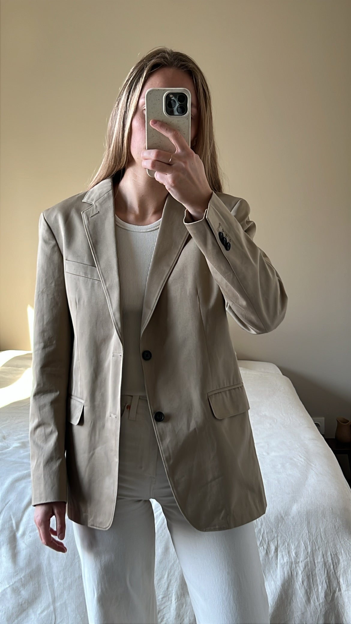 Cotton blazer