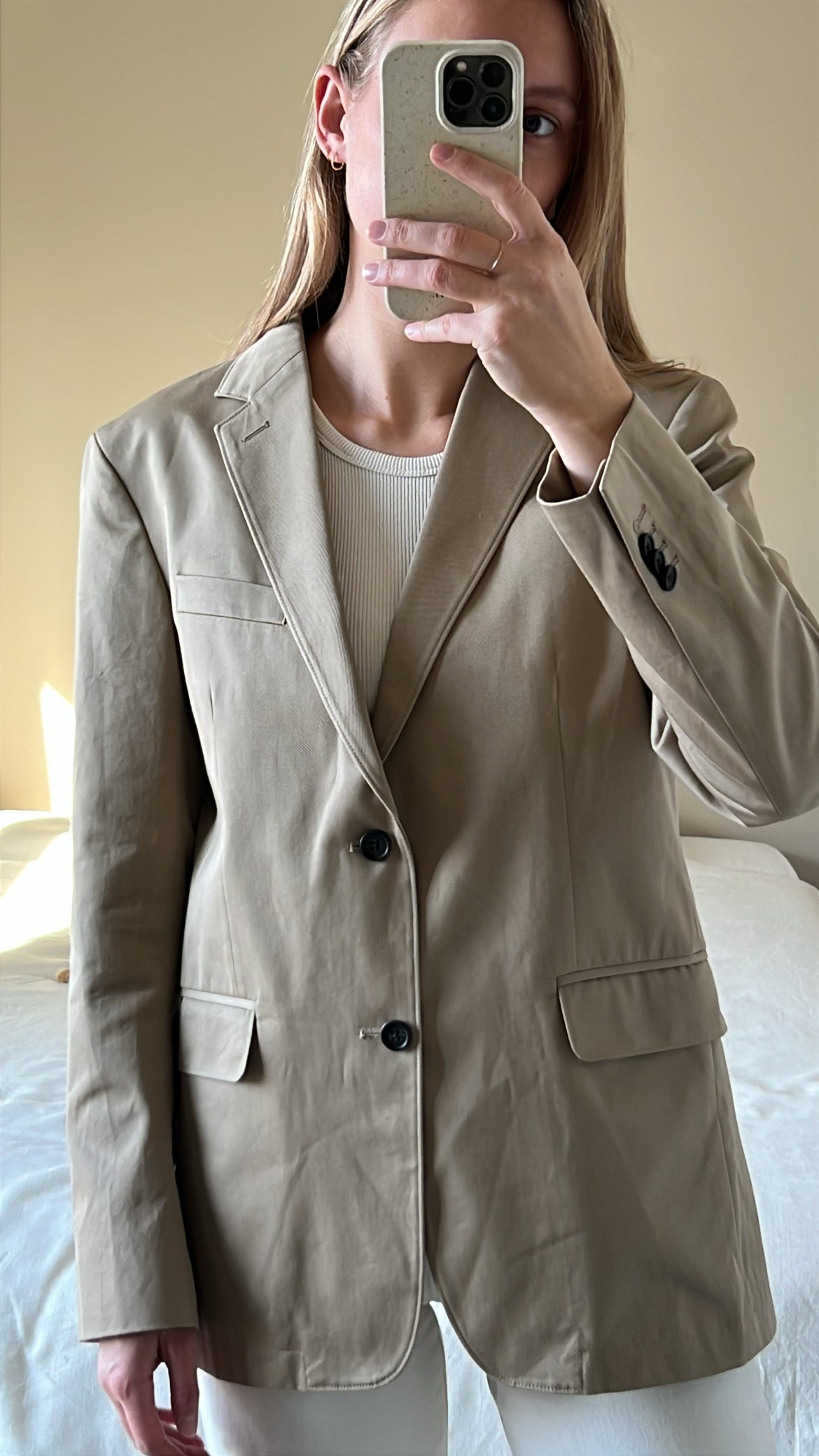 Cotton blazer