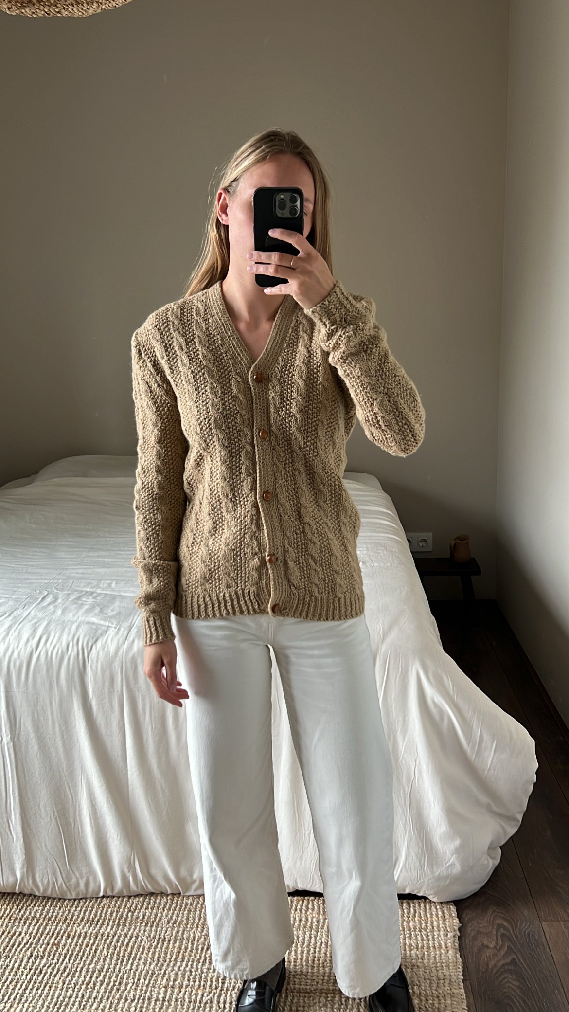 Woolen cardigan