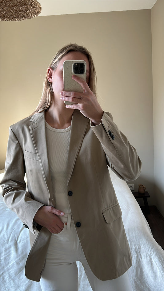 Cotton blazer