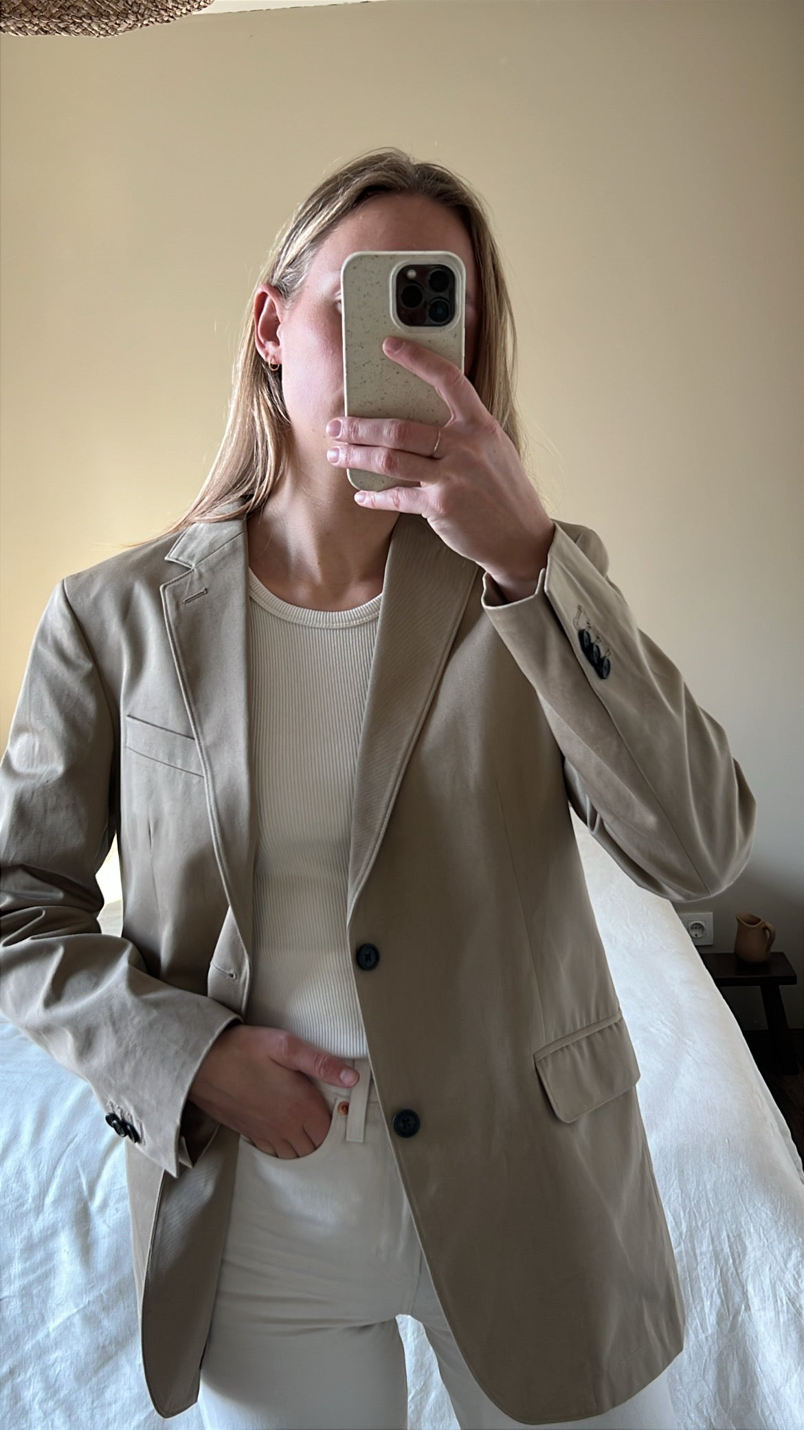 Cotton blazer