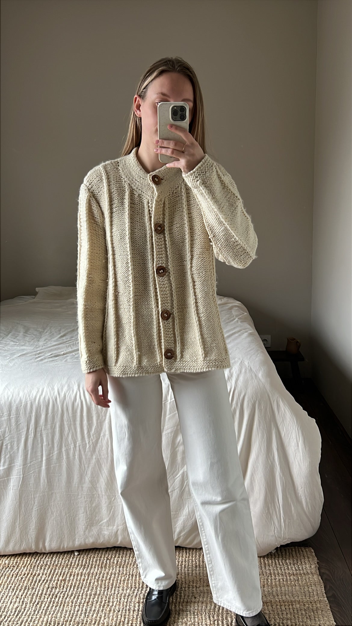 Woolen cardigan