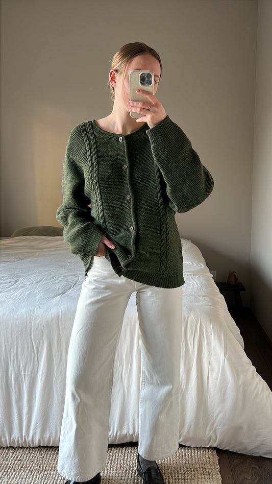 Woolen cardigan