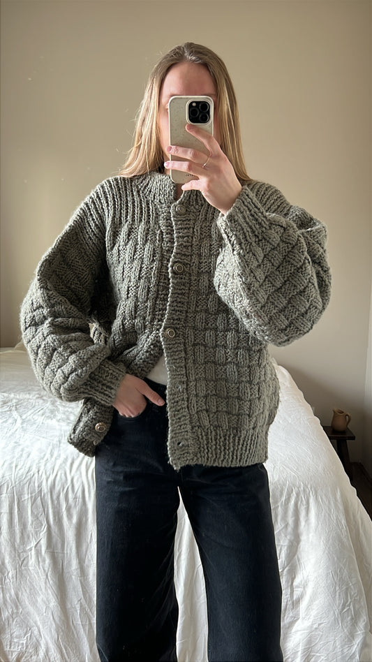 Woolen cardigan