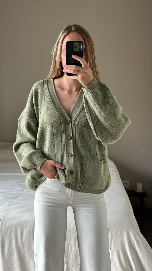 Woolen cardigan