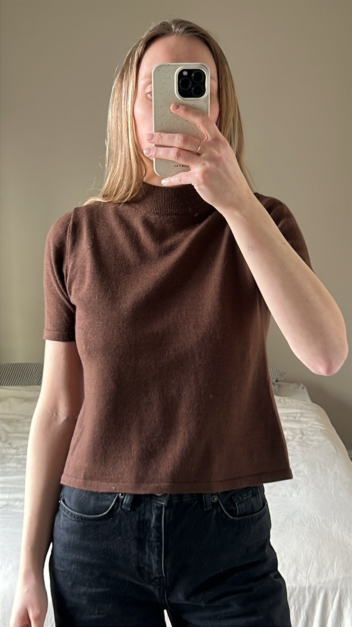 Woolen t-shirt