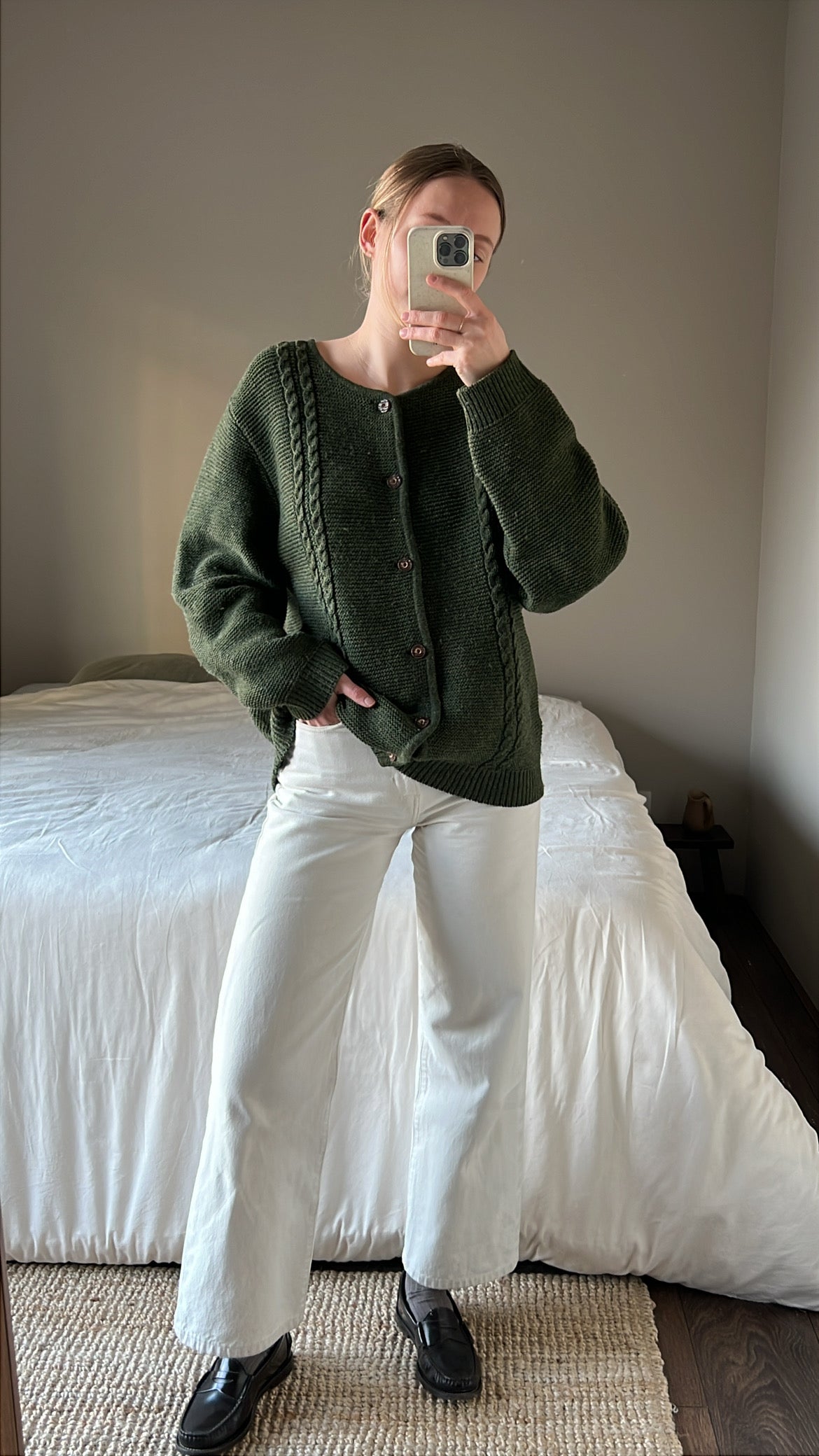 Woolen cardigan