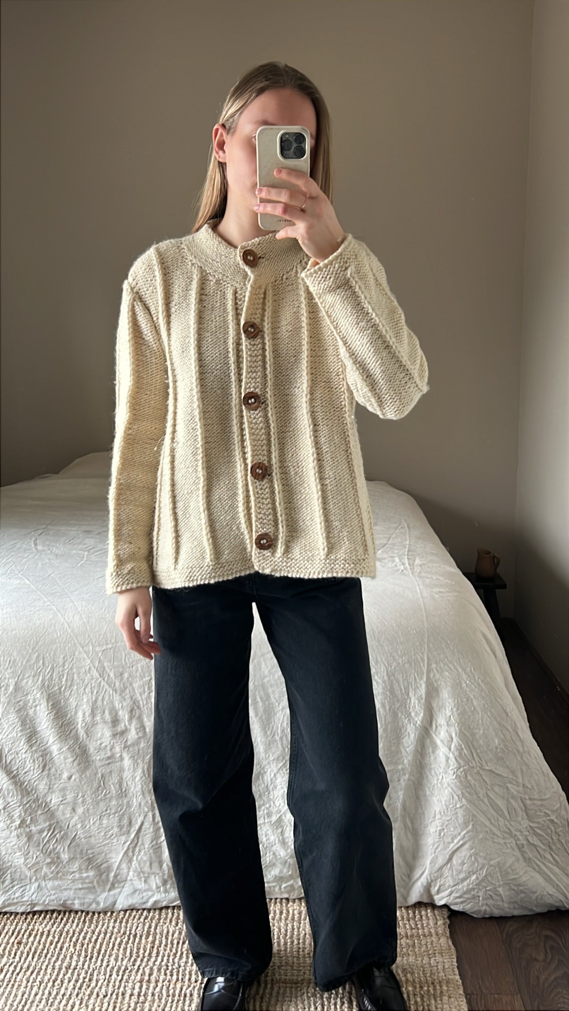 Woolen cardigan