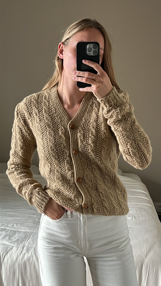 Woolen cardigan