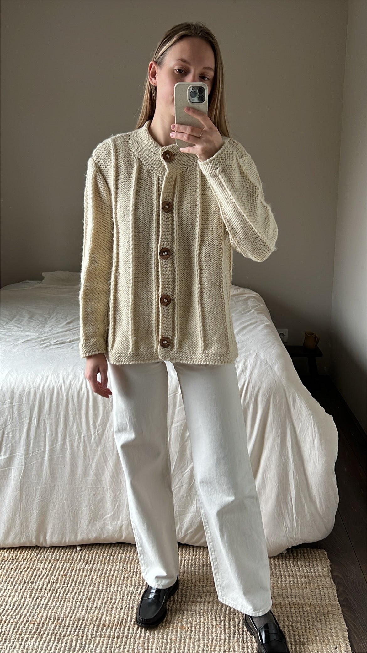 Woolen cardigan