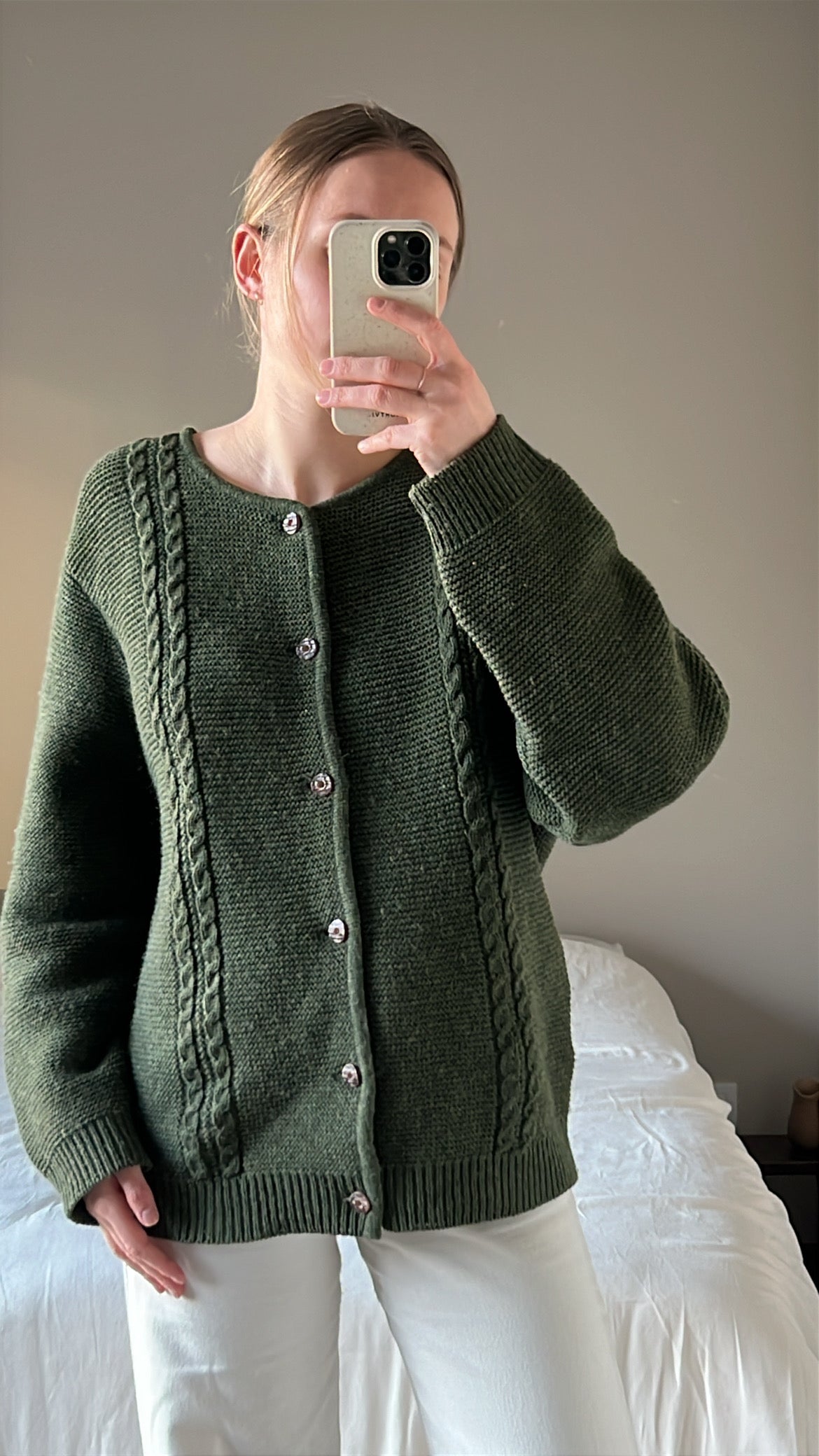 Woolen cardigan