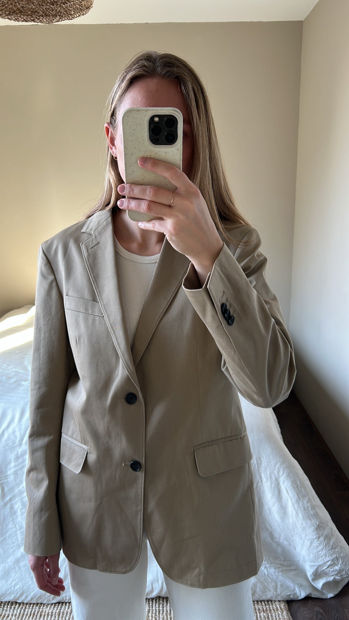 Cotton blazer