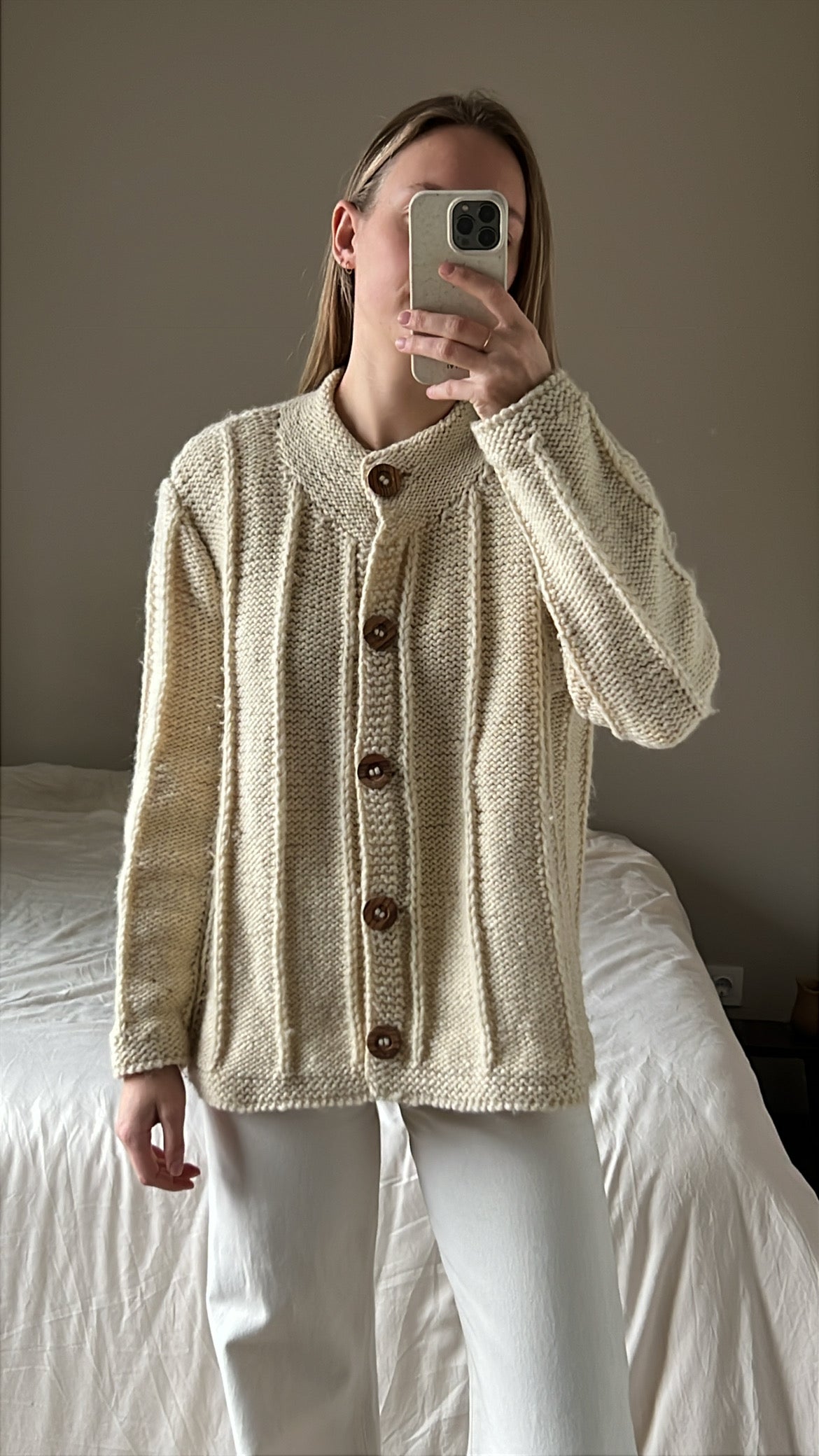 Woolen cardigan