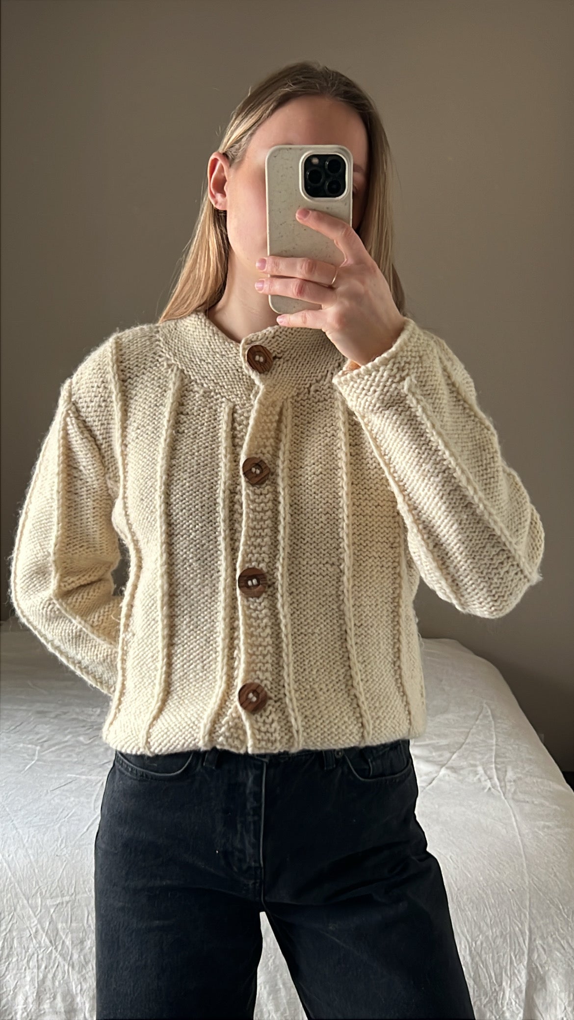 Woolen cardigan