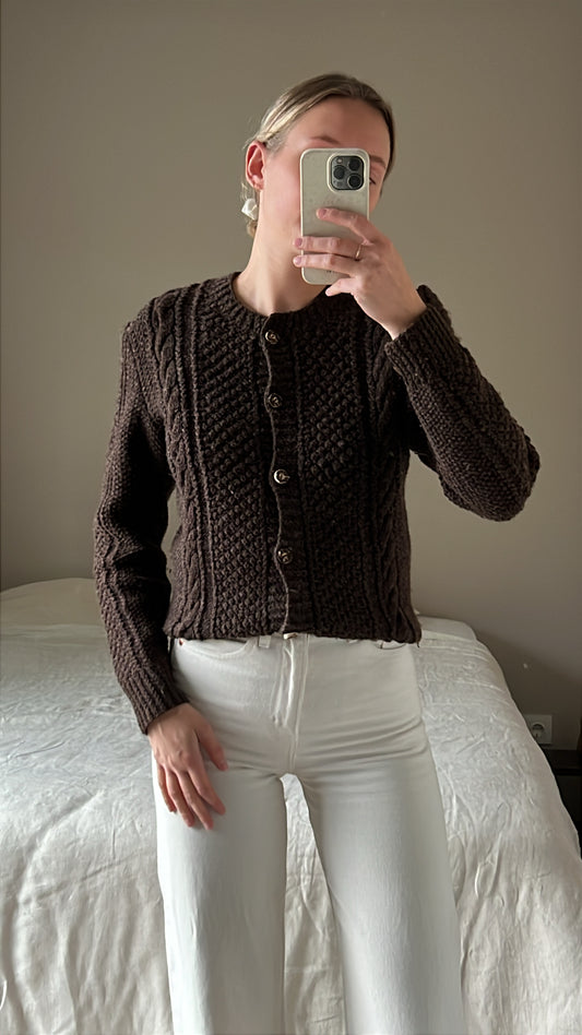 Woolen cardigan