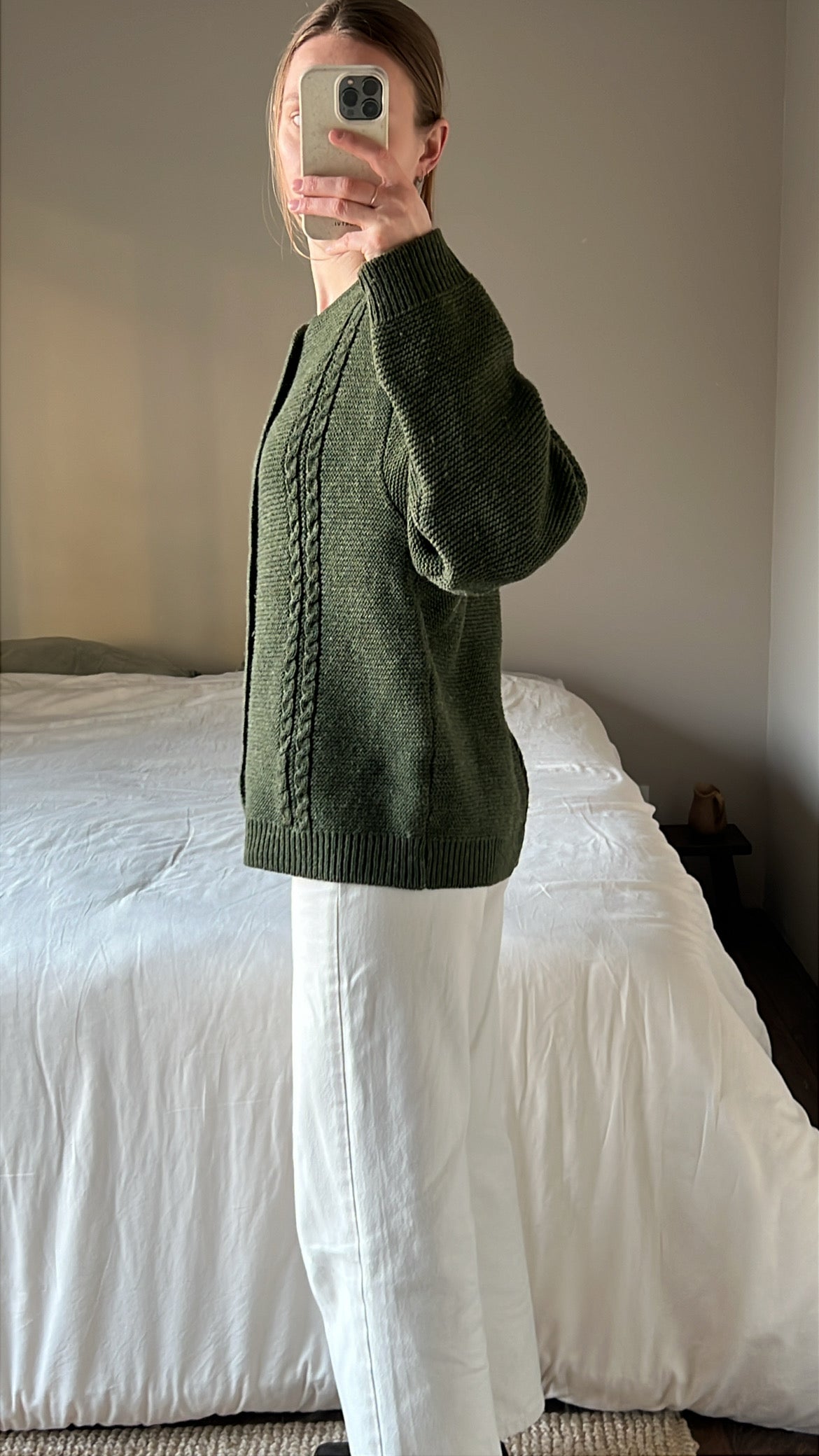 Woolen cardigan