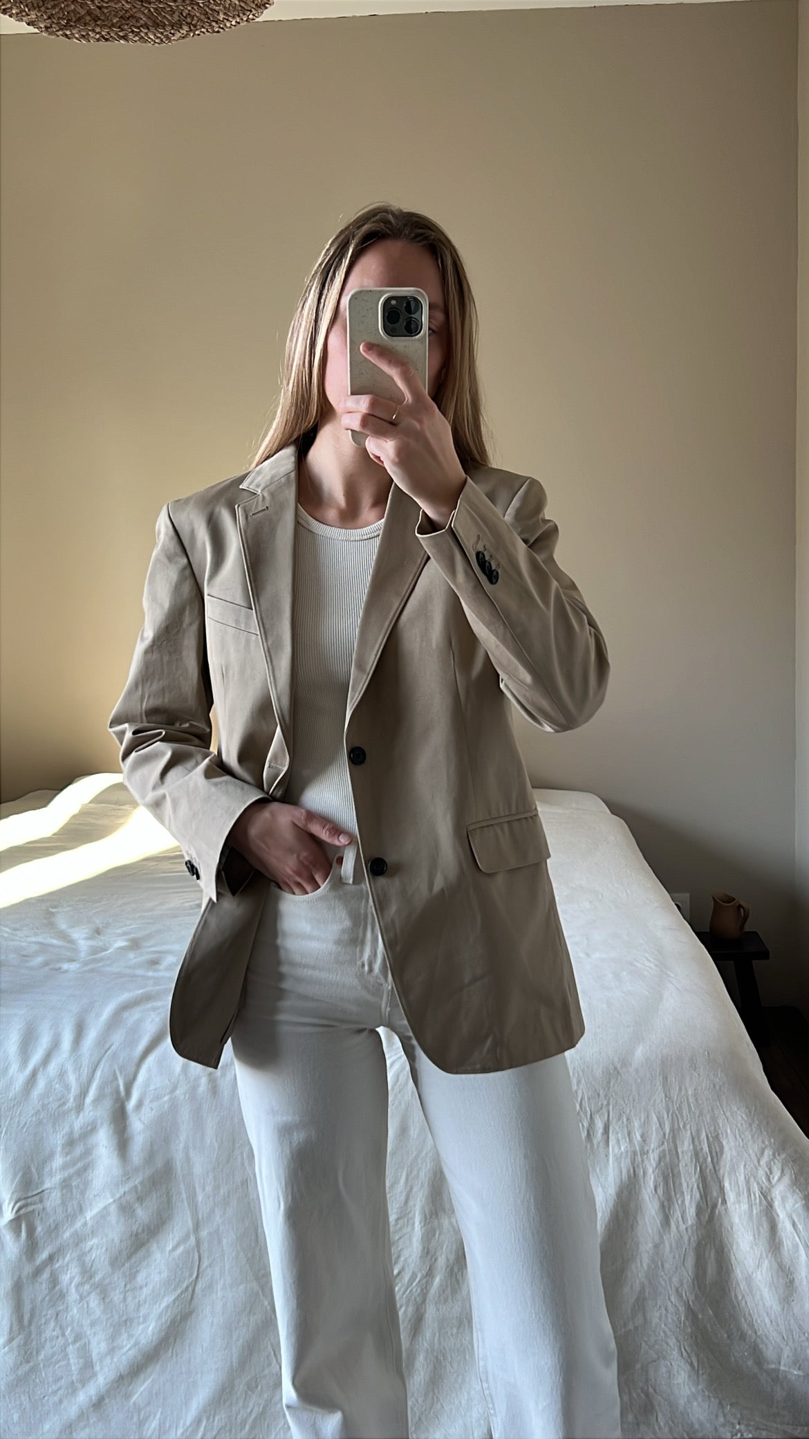 Cotton blazer